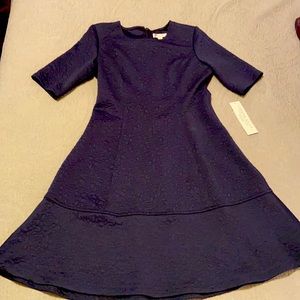 London Style Collection Petites 2p Navy Blue dress